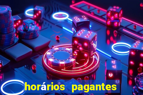 horários pagantes pg soft